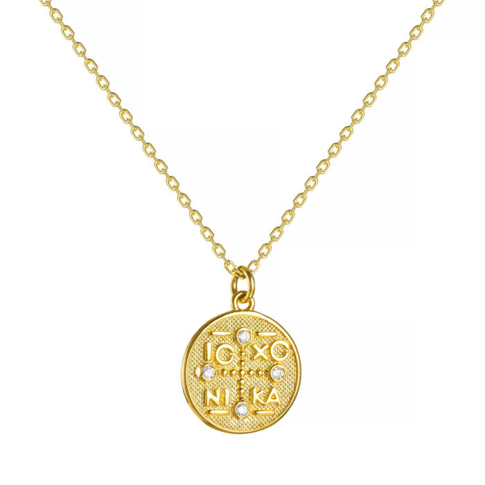 9.25 Επιχρυσωμένο Ασημένιο κωνσταντινάτο