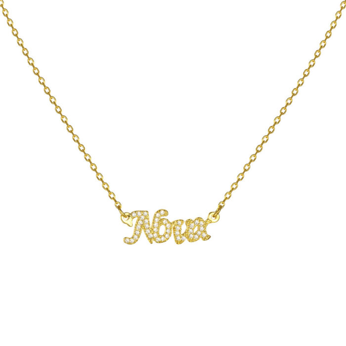 9.25 Επιχρυσωμένο κολιέ Νονά