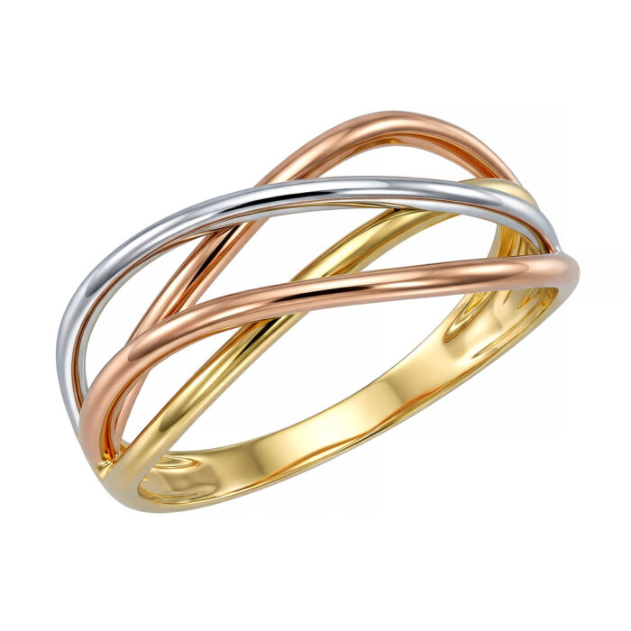 14k Δαχτυλίδι με σχέδιο