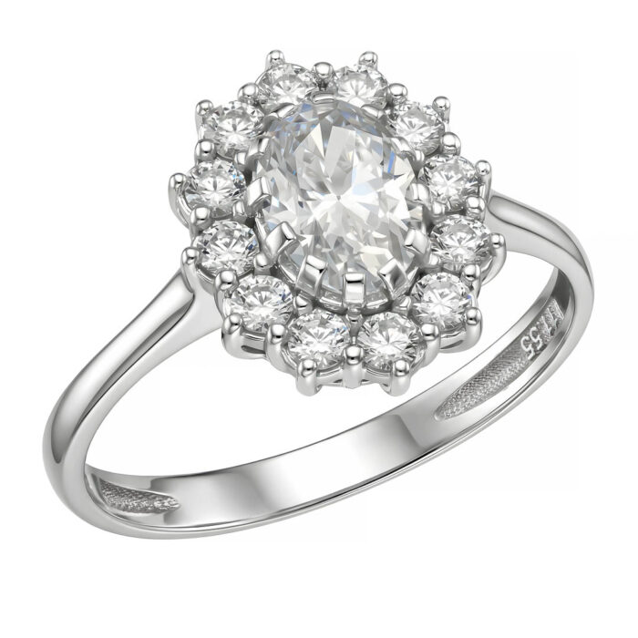 9k Δαχτυλίδι ροζέτα