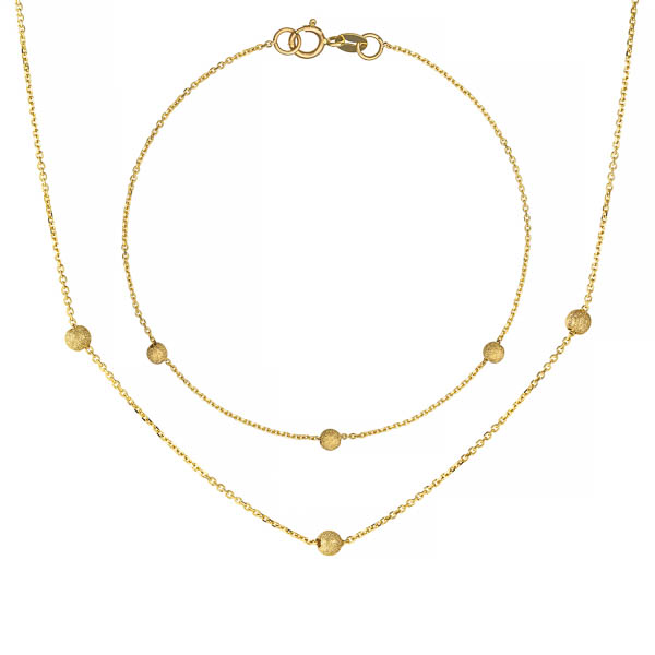 14κ χρυσό σετ