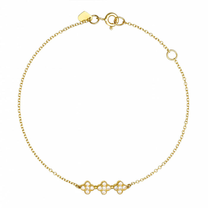 9k Βραχιόλι με σταυρουδάκια