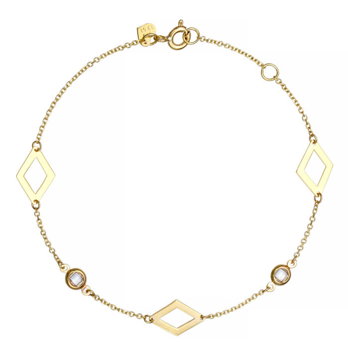 9k Βραχιόλι με στοιχεία