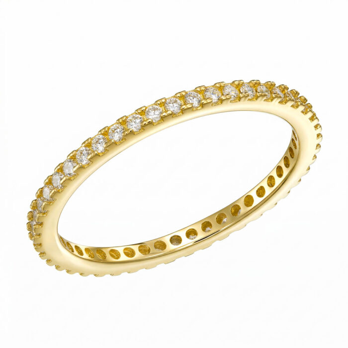 14k Δαχτυλίδι ολόβερο