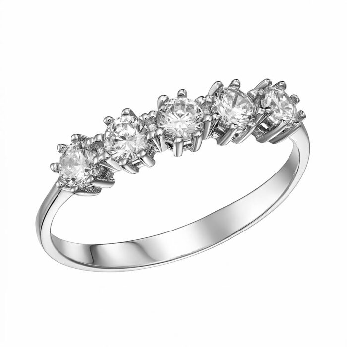 9k Δαχτυλίδι  με σειρέ σχέδιο