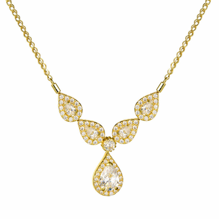 14k Κολιέ δάκρυα