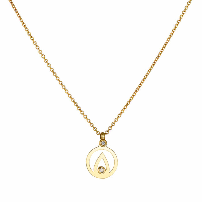 9k Κολιέ χρυσό